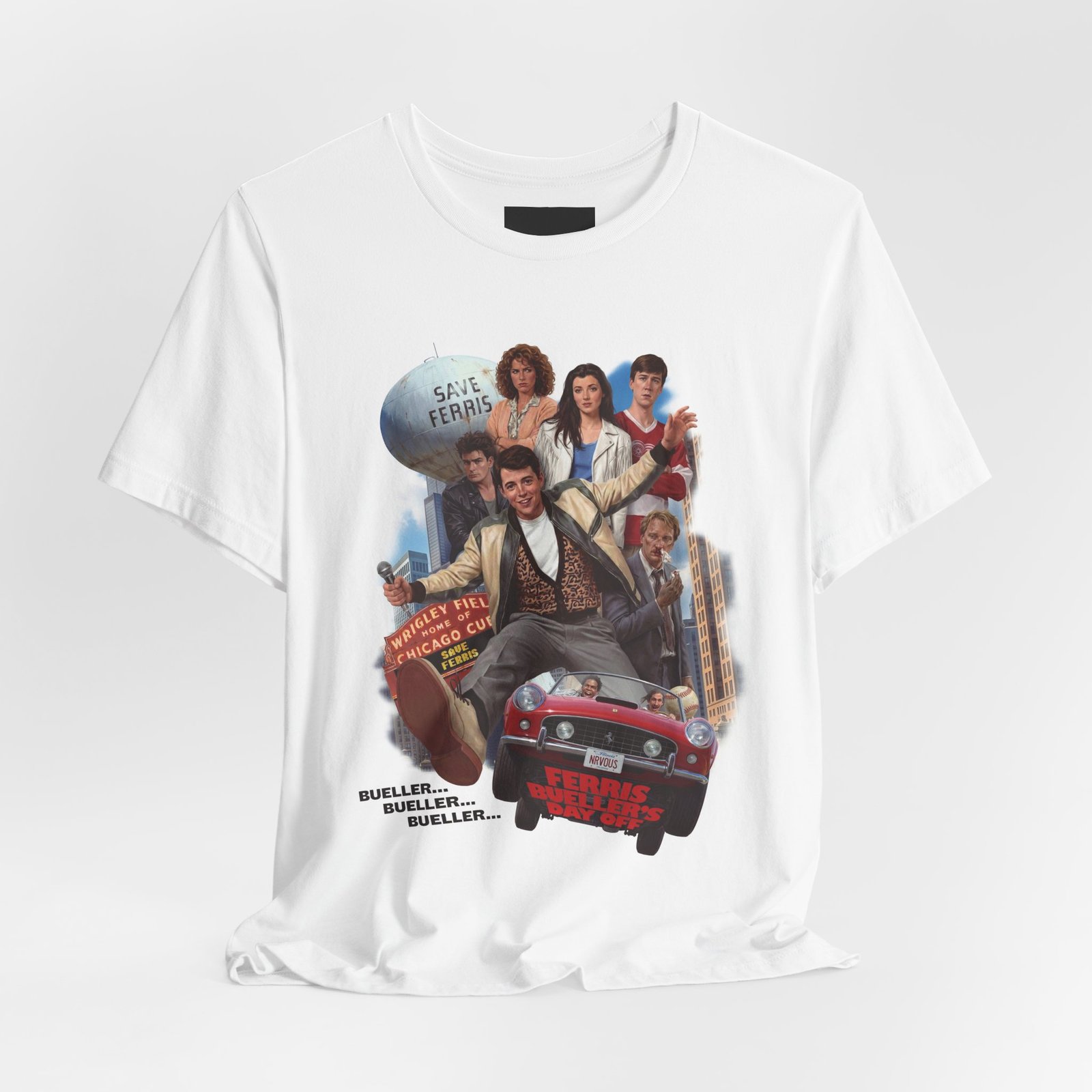 Ferris Bueller’s Day Off – “Save Ferris” Tee - Image 2