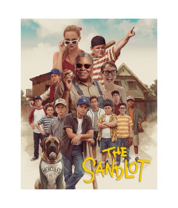 “The Sandlot” Poster – Backyard Legends Edition