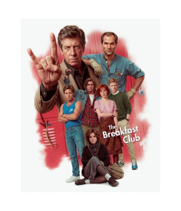 The Breakfast Club – Detention Day Tribute Poster