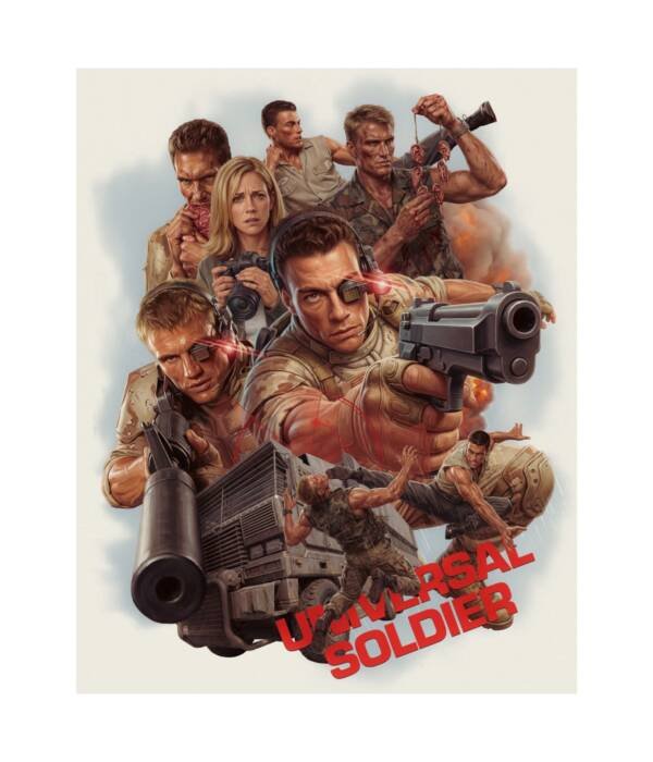 Universal Soldier (1992) – Premium Movie Poster