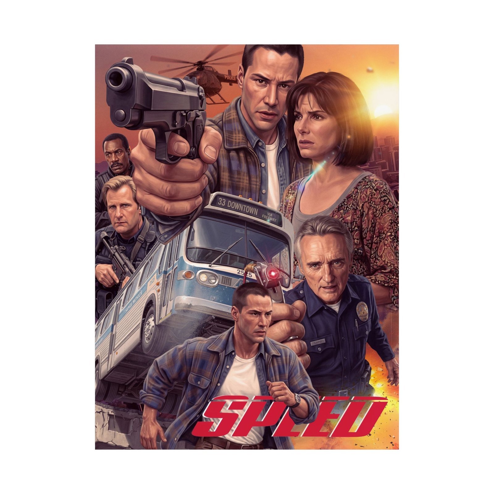 Speed — High Octane 90s Action Tribute Poster - Image 10