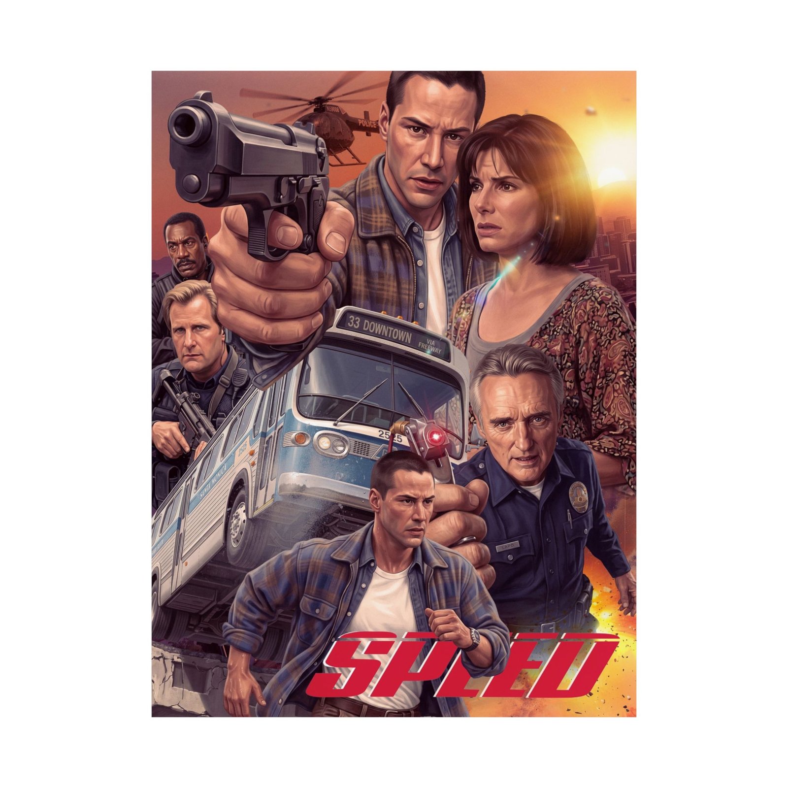 Speed — High Octane 90s Action Tribute Poster - Image 7